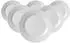 Ritzenhoff & Breker Dessertteller / Frühstücksteller 19cm 6er Bianco