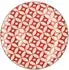 Ritzenhoff & Breker Makina Speiseteller rot, 4er Set, Porzellan, Ø 27cm