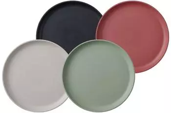 Mepal Silueta Frühstücksteller ø 23cm, 4er Set, bunt (63135014-0)