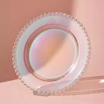 Karaca Rory Servierteller, Glas, 27cm (153.03.06.9911)