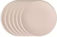 Villeroy & Boch NewMoon beige Fr&uuml;hst&uuml;cksteller &oslash; 24 cm 6er Set