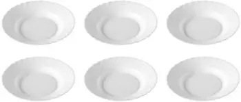 Luminarc Trianon Set of 6 Soup Plates Ø22.5 cm