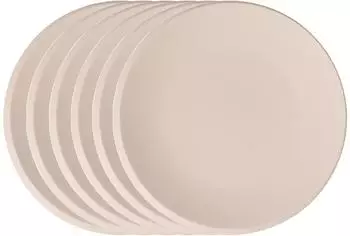 Villeroy & Boch NewMoon Speiseteller 6er-Set 27 cm Beige
