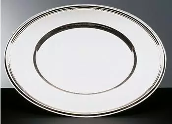 APS Platzteller rund, Edelstahl, silber, Ø 33cm (36233)