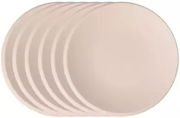 Villeroy & Boch NewMoon Brotteller beige ø 16cm, 6er Set