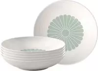 Villeroy & Boch Fleur Couleur Pastaschale &oslash; 24 cm 6er Set - Vert