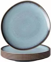 like. by Villeroy & Boch Lave Brotteller 17,6 x 16,8 cm 6er Set - Glac&eacute;
