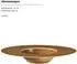 Mäser Grumpy Teller-Set, gold, Keramik, 4-teilig (935301)