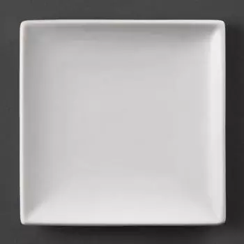 Olympia Whiteware quadratische Teller 140mm, 12er-Set (U153)