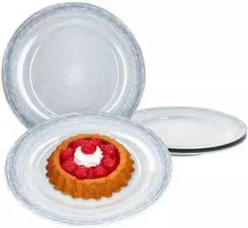 Ritzenhoff & Breker Nordic Smilla Kuchenteller 4er-Set, Porzellan, 20,5cm (408621)