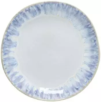 Costa Nova Brisa Ria flacher Teller blau-wei&szlig;, &oslash;22cm