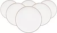 FR&Uuml;HST&Uuml;CKSTELLER Sento Home Pure Lines Cocoa Brown &oslash; 21,4 cm 6er Set