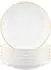 Seltmann Weiden Sento Home Pure Lines Suppenteller ø21,3cm, 6er Set, Mango Orange