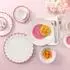 Villeroy & Boch Fleur Couleur Pastaschale cassis ø 24cm, 6er-Set