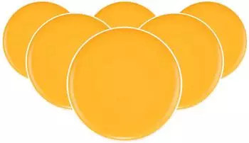 Seltmann Weiden Sento Home Pure Colors Frühstücksteller mango orange ø 21,4cm, 6er-Set