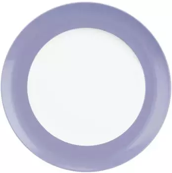 Seltmann Weiden Liberty Pure Colors Fr&uuml;hst&uuml;cksteller grape purple, Porzellan, &Oslash;22,6cm (39787344-0)