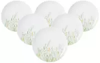 SPEISETELLER Liberty Meadow Grasses wei&szlig;-bunt &oslash; 27,5 cm 6er Set