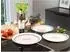 CreaTable Italien Party Bistrot Pizzateller, Opalglas, 6-teilig (25765)