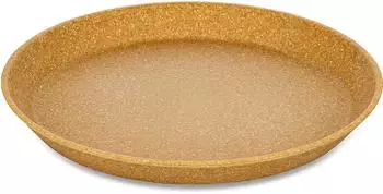 Koziol Connect Plate &Oslash;20,5cm, 4er-Set, holzfarben (CONNECT PLATE)