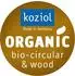 Koziol Connect Plate Ø20,5cm, 4er-Set, holzfarben (CONNECT PLATE)