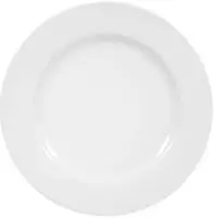 Seltmann Weiden 1215710, Seltmann Weiden RONDO/LIANE wei&szlig; 007 uni Speiseteller 25 cm