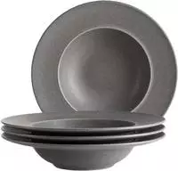 M&Auml;SER Pastateller "UNICO, Pastateller Set, Steinzeug" Teller Set