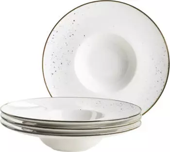 M&auml;ser Pintar Gourmetteller beige/blau, 4 St&uuml;ck (935205)