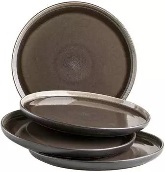 M&auml;ser Niara Dessertteller braun, 4 St&uuml;ck