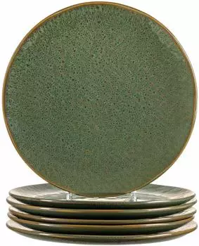 Leonardo Matera Teller 27cm gr&uuml;n, 6 St&uuml;ck (018542)