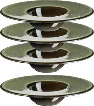 M&auml;ser Ambitious Gourmetteller gr&uuml;n/schwarz, 4 St&uuml;ck (935311)