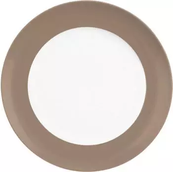 Seltmann Weiden Liberty pure colors Brotteller 17, 17.7cm cocoa brown (001.777578)