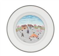 Villeroy & Boch Design Naif Suppenteller H&uuml;hnerhof