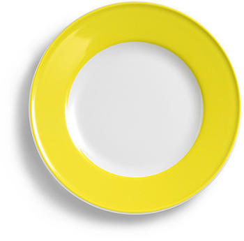 Dibbern Solid Color zitrone Frühstücksteller 21 cm