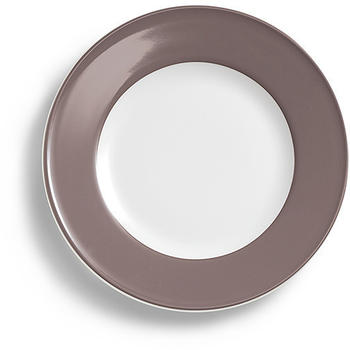 Dibbern Solid Color umbra Frühstücksteller 21 cm