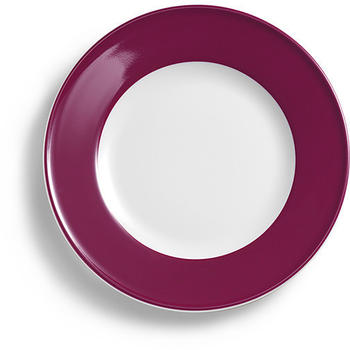 Dibbern Solid Color Bordeaux Frühstücksteller 21 cm