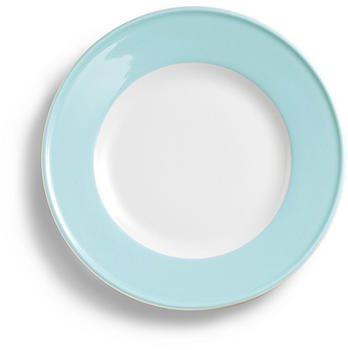 Dibbern Solid Color eisblau Frühstücksteller 21 cm