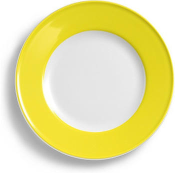 Dibbern Solid Color zitrone Frühstücksteller 19 cm