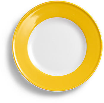 Dibbern Solid Color sonnengelb Frühstücksteller 19 cm