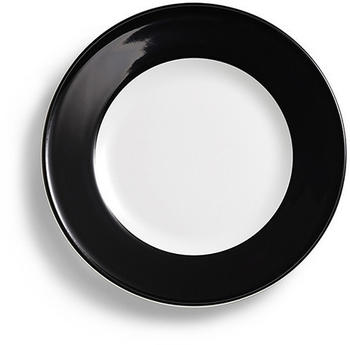 Dibbern Solid Color schwarz Frühstücksteller 19 cm
