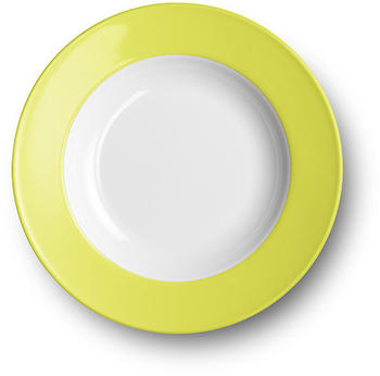 Dibbern Solid Color limone Suppenteller 23 cm tief
