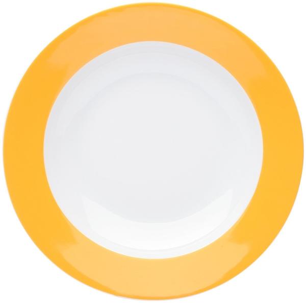 Kahla Pronto orange-gelb Suppenteller 22 cm