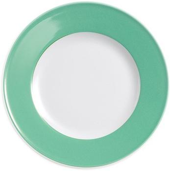 Dibbern Solid Color smaragd Frühstücksteller 21 cm