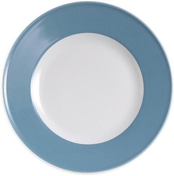 Dibbern Solid Color vintage blue Frühstücksteller 21 cm