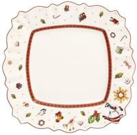 Villeroy & Boch Toy's Delight Speiseteller eckig wei&szlig;