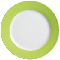 Ritzenhoff & Breker Fr&uuml;hst&uuml;cksteller | H: 2 x &Oslash; 20,5 cm | Gr&uuml;n | Porzellan