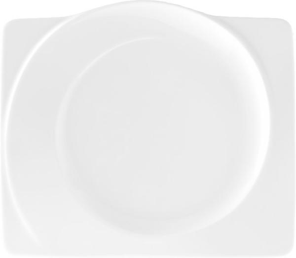 Seltmann Weiden Paso Frühstücksteller 25 cm eckig weiß