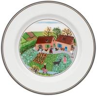 Villeroy & Boch Design Naif Brotteller / Dessertteller Bauernhof