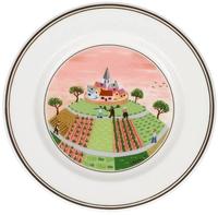 Villeroy & Boch Design Naif Brotteller / Dessertteller D&ouml;rfchen