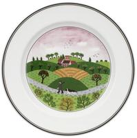 Villeroy & Boch Design Naif Fr&uuml;hst&uuml;cksteller / Kuchenteller J&auml;ger
