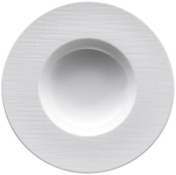 Rosenthal Fahnenteller 28 cm tief (Spiegel 16 cm) Mesh Wei&szlig;